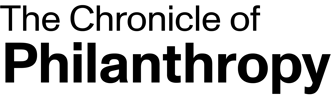 Chronicle of Philanthropy Logo Live Text-Black